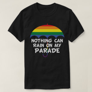 Niets kan op mijn parade overblijven t-shirt