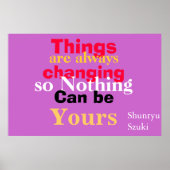 Niets kan van jou zijn poster (Voorkant)