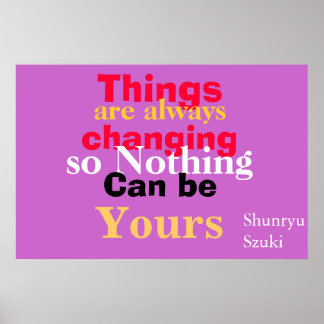 Niets kan van jou zijn poster