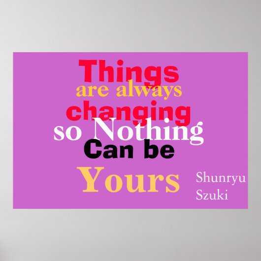 Niets kan van jou zijn poster (Voorkant)