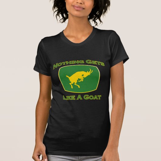Niets komt als een geit t-shirt (Voorkant)