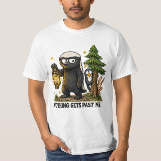 Niets Komt Langs Me Das Camping Design T-shirt
