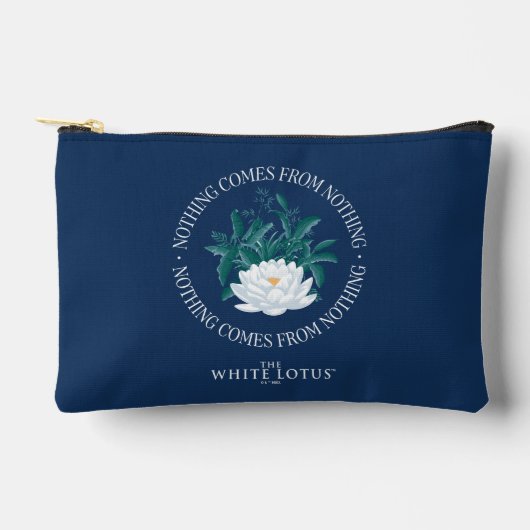 Niets komt uit het niets - de witte lotus etui (Voorkant)