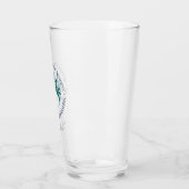 Niets komt uit het niets - de witte lotus glas (Links)