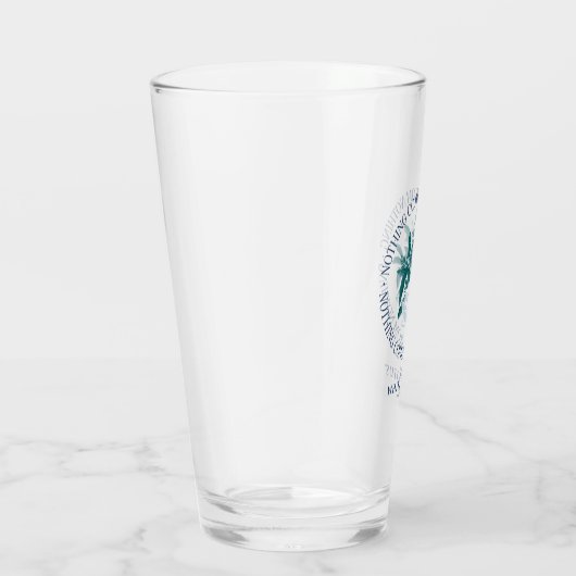 Niets komt uit het niets - de witte lotus glas (Rechts)