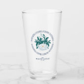 Niets komt uit het niets - de witte lotus glas (Voorkant)