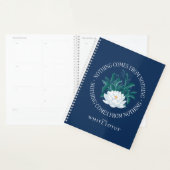 Niets komt uit het niets - de witte lotus planner (Display)