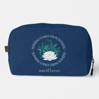 Niets komt uit het niets - de witte lotus toilettasje