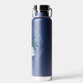 Niets komt uit het niets - de witte lotus waterfles (Achterkant)