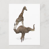 Niets lijkt onmogelijk voor de beste vrienden feestdagenkaart (Voorkant)