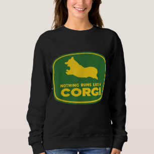 Niets loopt als een Corgi - Funny Farmer Dog Owner Trui