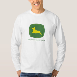 Niets loopt als een Corgi-Man Longsleeve T-shirt