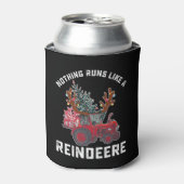 Niets loopt als een rendier blikjeskoeler (Blikje Voorkant)