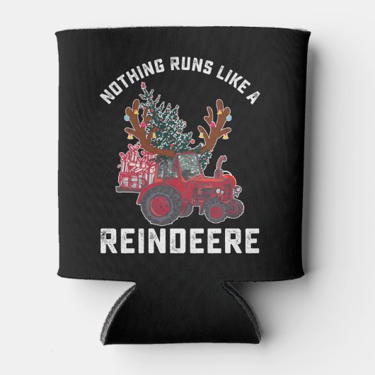 Niets loopt als een rendier blikjeskoeler (Voorkant)