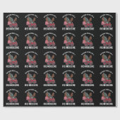 Niets loopt als een rendier cadeaupapier (Vlak)