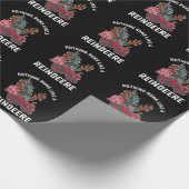 Niets loopt als een rendier cadeaupapier (Hoek)