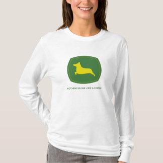 Niets loopt als een T-shirt van Corgi Dames Longsl