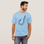 Niets maakt een vis groter t-shirt (Voorkant volledig)