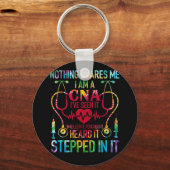 Niets maakt me bang dat CNA Zurse Job Lover CNA Zu Sleutelhanger (Voorkant)