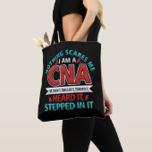 Niets maakt me bang dat CNA Zurse Job Lover Gift C Tote Bag (Dichtbij)