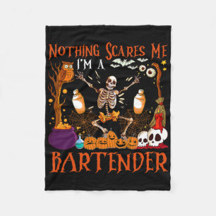 Niets maakt me bang, ik ben een retender Halloween Fleece Deken