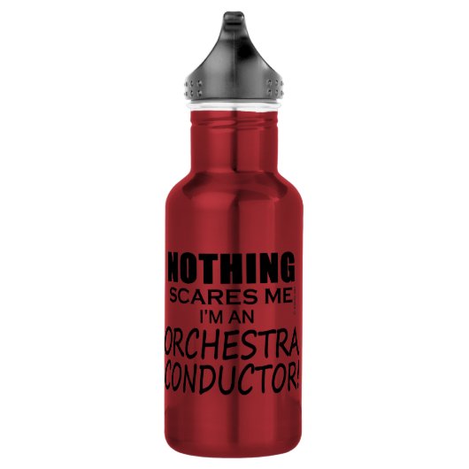 Niets maakt me gek op Orchestra Conductor Waterfles (Rechts)