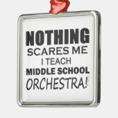 Niets maakt me Midden School Orchestra gek Metalen Ornament (Links)