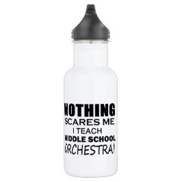 Niets maakt me Midden School Orchestra gek Waterfles