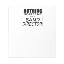 Niets maakt me uit, Band Director Notitieblok
