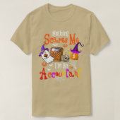 Niets maakt me uit dat ik een accountant Halloween T-shirt (Design voorkant)