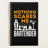 Niets maakt me uit dat ik een Bartender ben Planner (Voorkant)