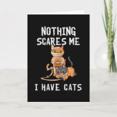 Niets maakt me uit dat ik een kattenliefje heb. kaart (Voorkant)