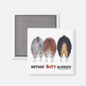 Niets, maar Aussies Magneet (Voorkant / Achterkant)