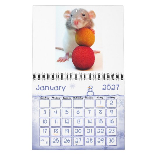 Niets, maar baby's. kalender (Jan 2027)