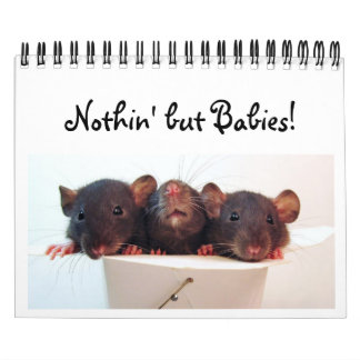 Niets, maar baby's. kalender