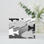 NIETS MAAR BASS BRIEFKAART (Staand voorkant)