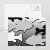 NIETS MAAR BASS BRIEFKAART (Voorkant / Achterkant)