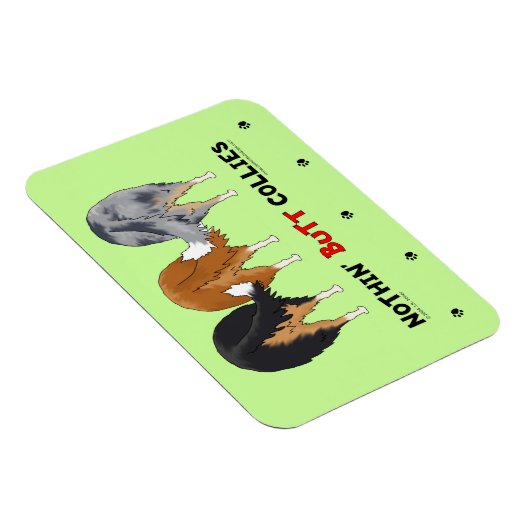 Niets, maar Collies Magneet (Rechterzijde)
