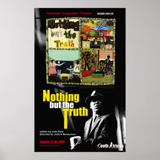 NIETS MAAR DE WAARHEID POSTER (Voorkant)
