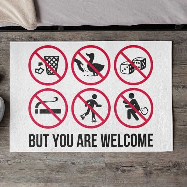 Niets, maar je bent welkom deurmat (Creator heeft geüpload)