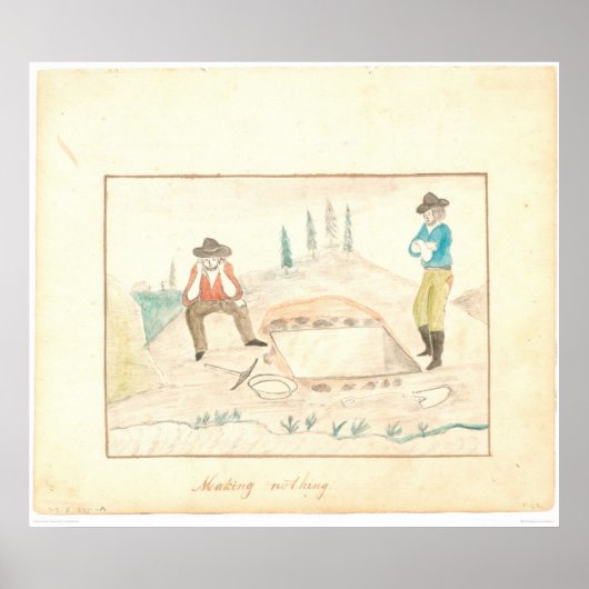 Niets maken (1602A) Poster (Voorkant)