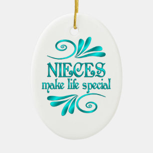 Niets maken Life Speciaal Keramisch Ornament