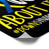 Niets over het Down Syndrome Awareness Warr Poster (Hoek)