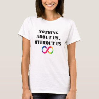 Niets over ons zonder ons t-shirt