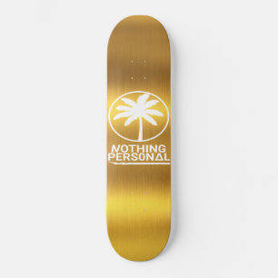 Niets Personal Gold Deck Persoonlijk Skateboard