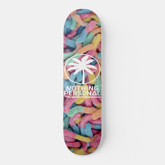 Niets Personal Gummy Worms Skateboard (Voorkant)