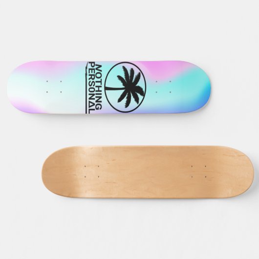 Niets Personal Holographic Skateboard (Horizontaal)