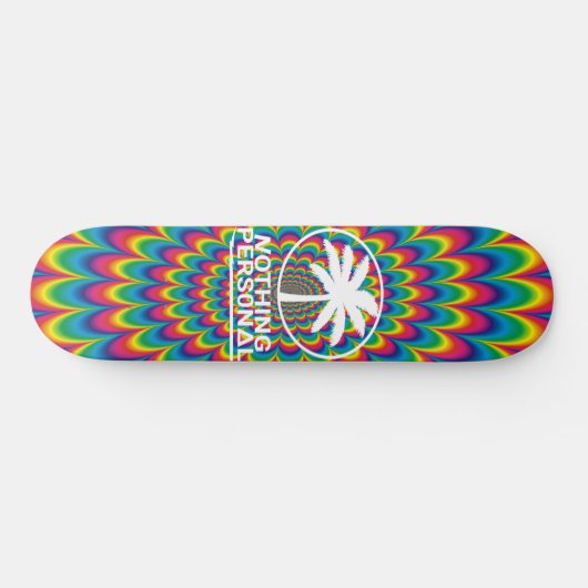 Niets Personal Psychedelic Skateboard (Horizontaal)