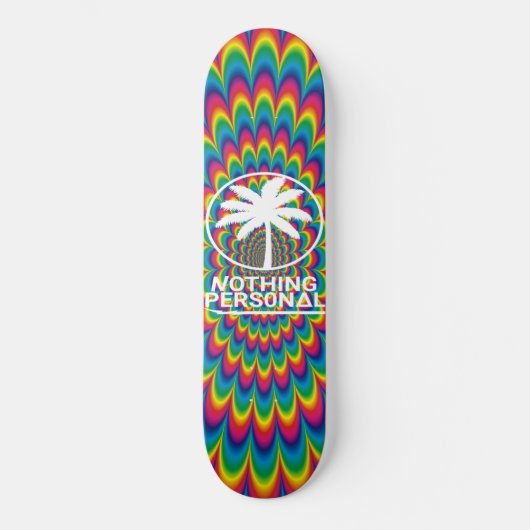 Niets Personal Psychedelic Skateboard (Voorkant)