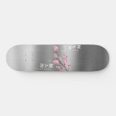 Niets persoonlijk - Cherry Blossom Silver Edition Persoonlijk Skateboard (Horizontaal)